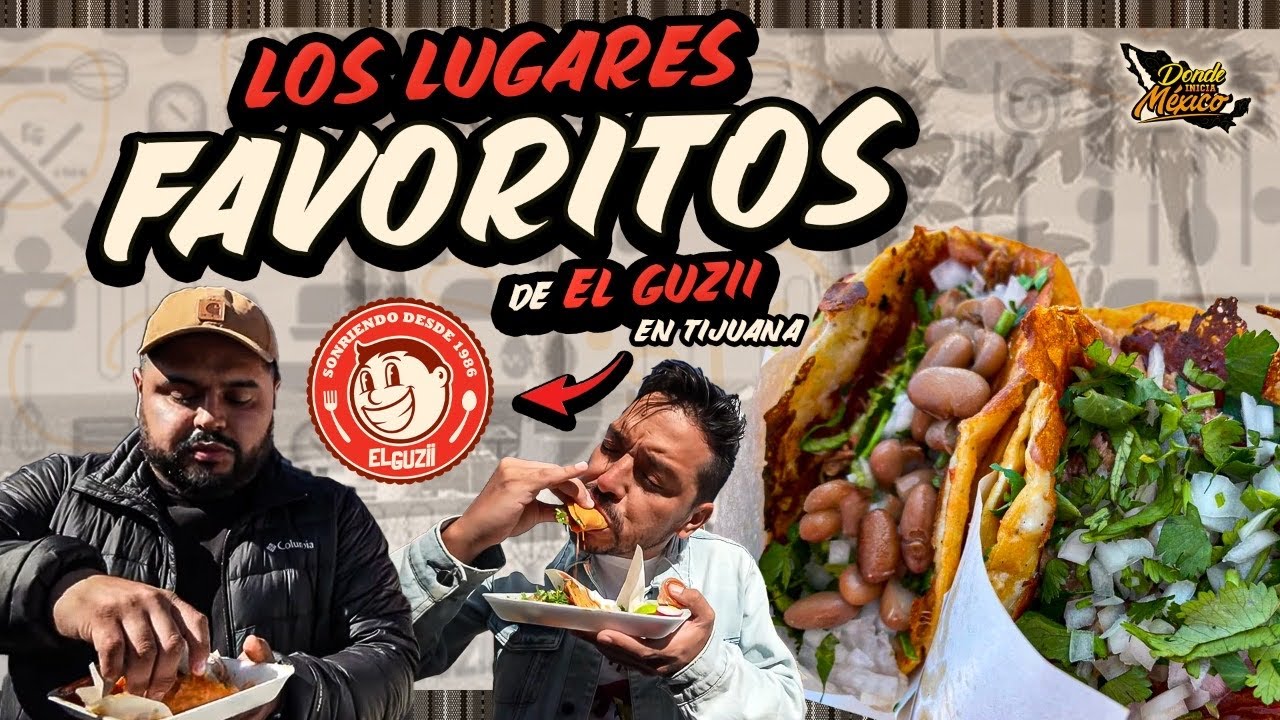 24 HORAS comiendo con EL GUZII en TIJUANA | Día 3 #DondeiniciaMexicoLRG