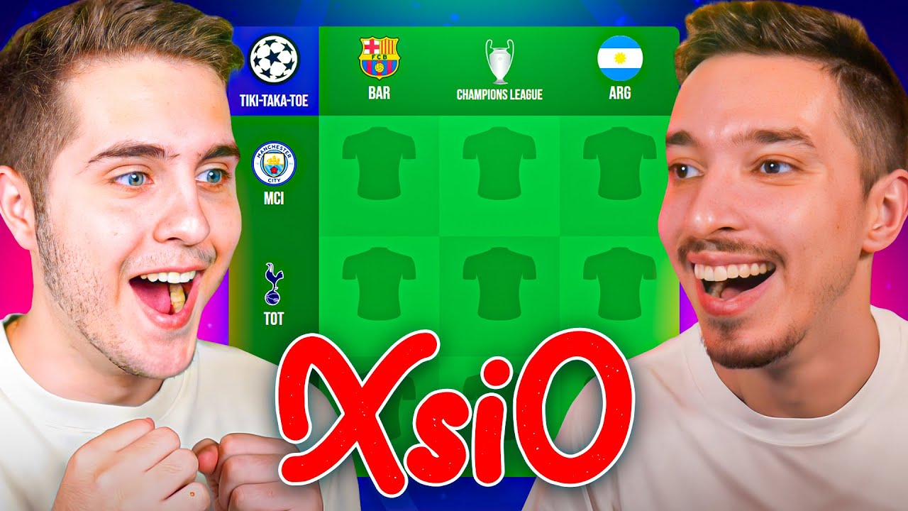 RUNDA IMPOSIBILA LA X SI 0 CU FOTBALISTI THEO VS SINNER! ULTIMA EDITIE UCL A ANULUI!