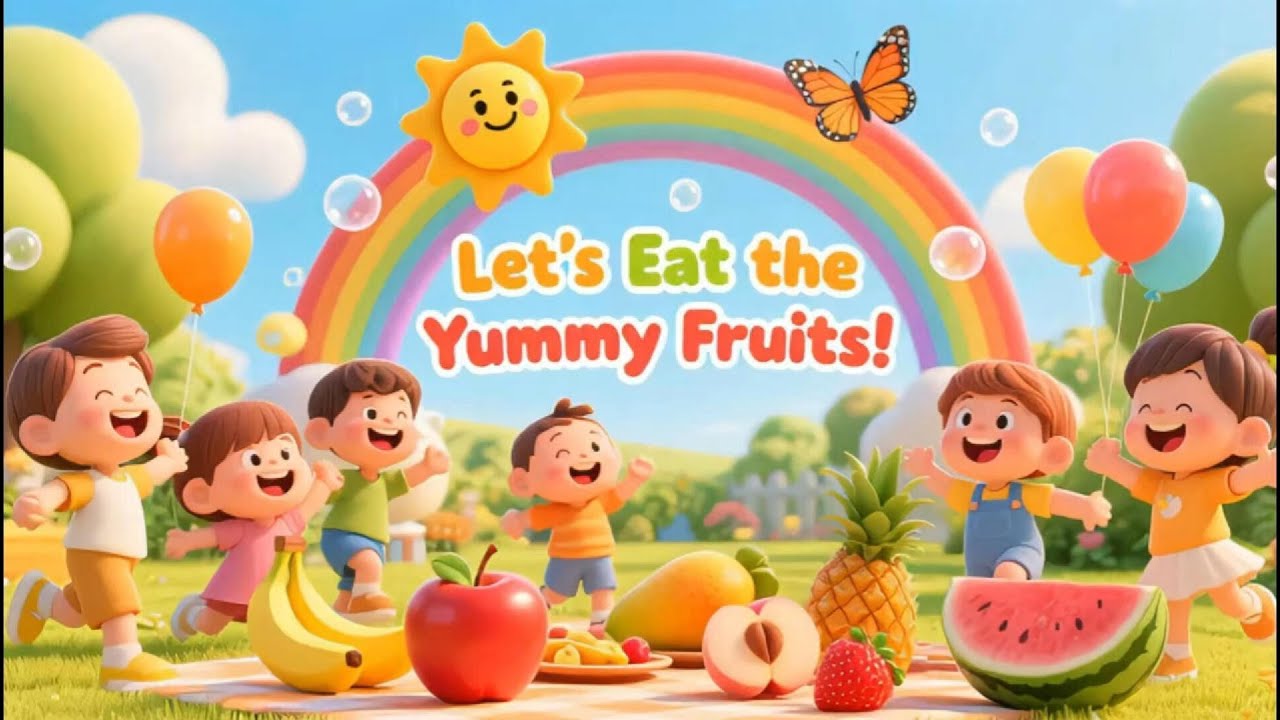 Let&rsquo;s Learn Fruits  Fruits Song for Kids