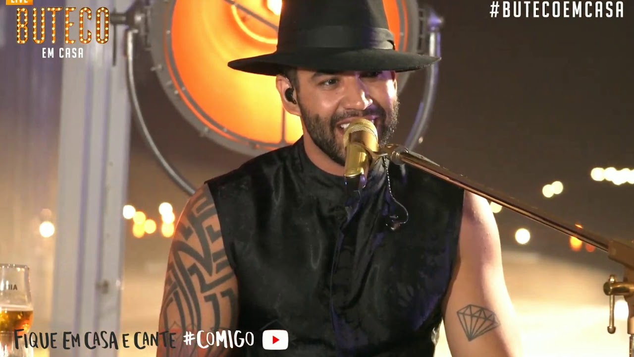 ROMANCE NO DESERTO - Gusttavo Lima - Buteco em casa