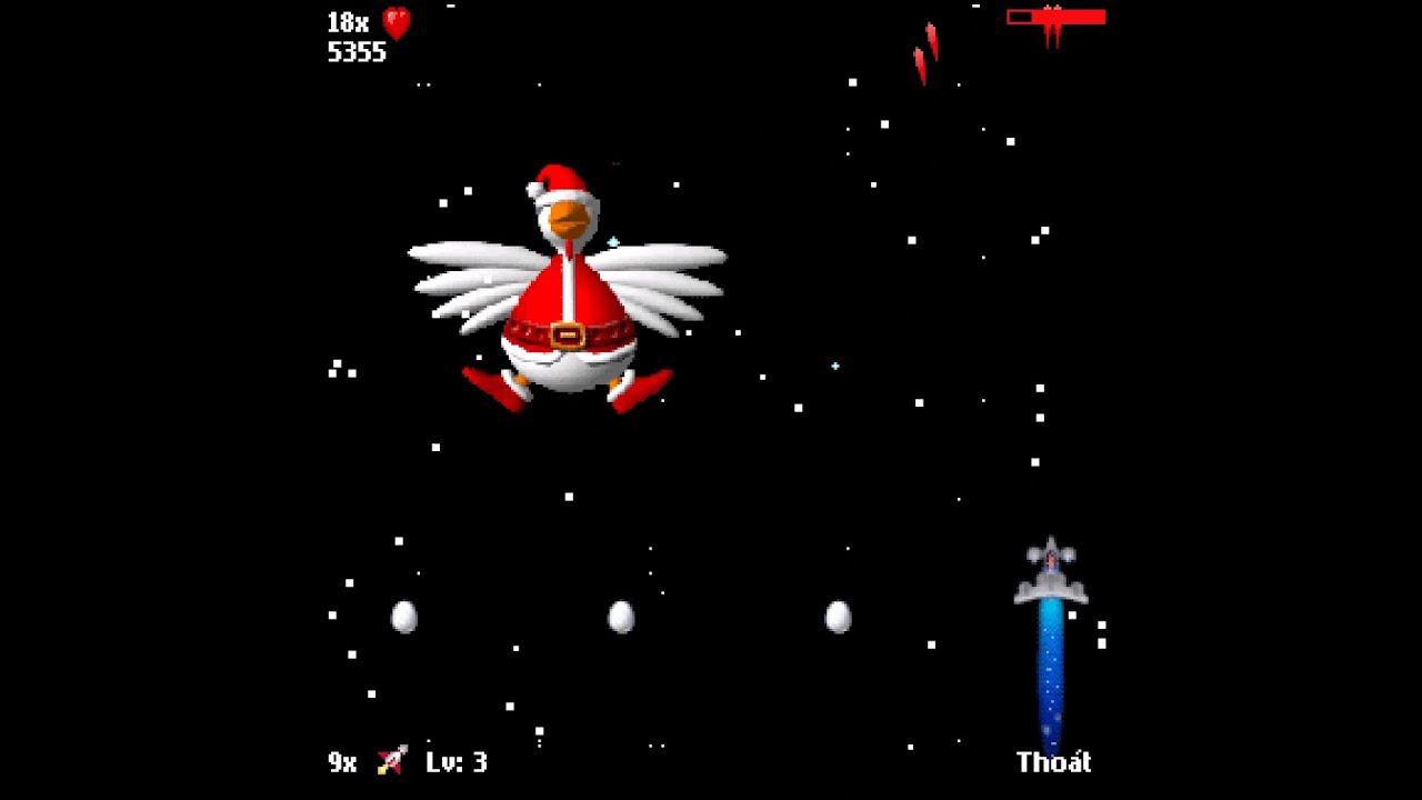 Chicken Invaders 2: Christmas Edition (Java ME) - Playthrough