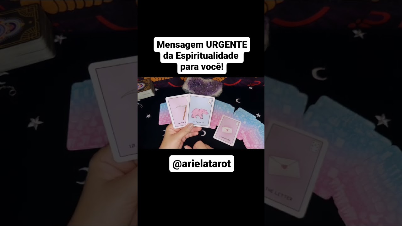 ⚡️ ALERTA! Mensagem URGENTE da Espiritualidade para voc&ecirc;! | ARIELA TAROT &diams;️ #tarotresponde