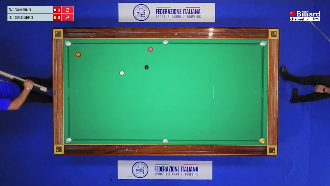 Gambino Gianfranco VS Calogero Andrea - Campionati Italiani 2024/2025 Pool 8-15