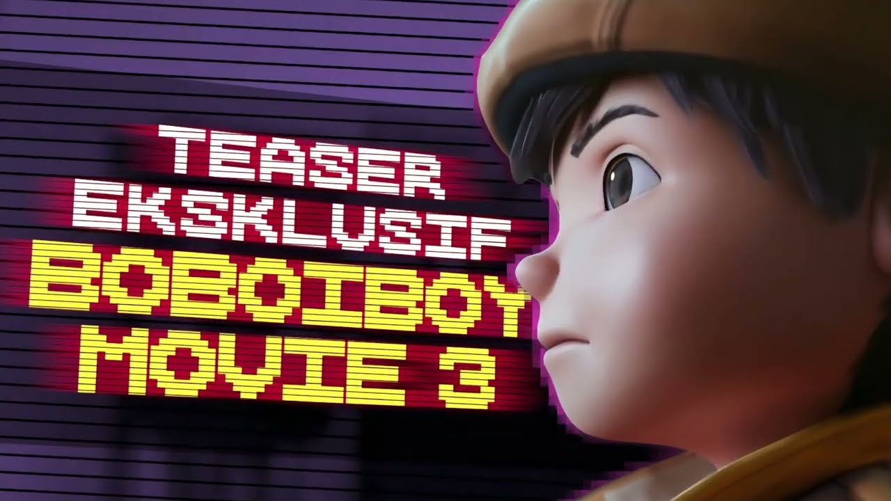 Papa Zola The Movie: Эксклюзивный тизер BoBoiBoy Movie 3