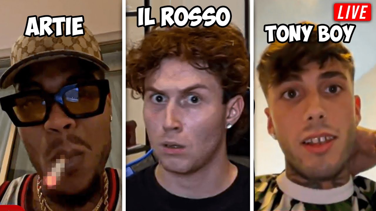 Artie 5ive & Tony Boy In Live Dal Rosso!