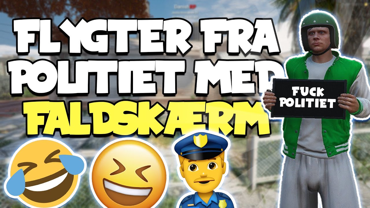 Det Sjoveste Bankrøveri😂*Flygter Fra Politiet Med Faldskærm*🚔🚨