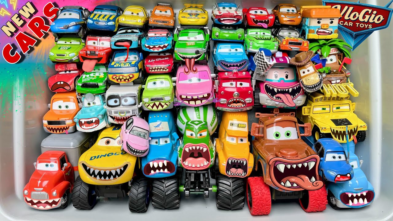 Disney Pixar Cars Unboxing Review | Lightning McQueen, Tow Mater, Doc Hudson, Sally Carrera, Cruz