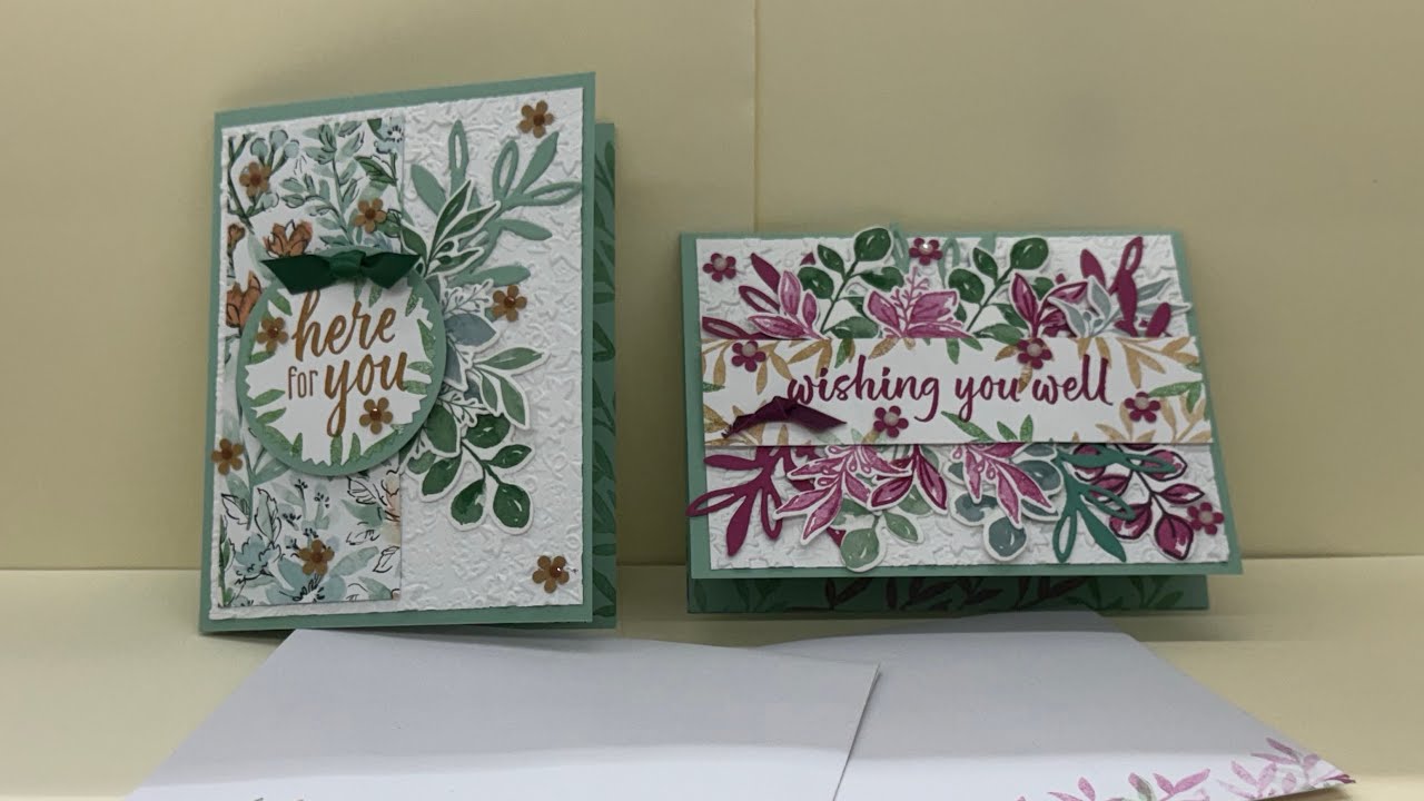 Greenery lane 2 fun cards