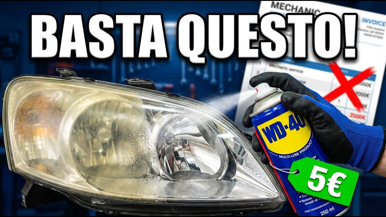 20 Trucchi WD-40 per Auto che i Meccanici NON ti dicono (Risparmia 2000€)
