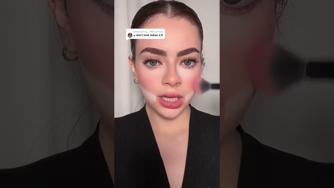 You don&rsquo;t look ITALIAN?! #makeupchallenge #shorts