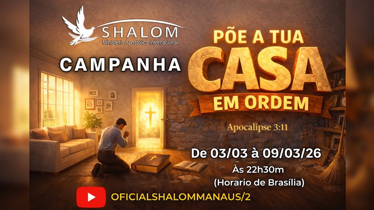 4° DIA - CAMPANHA PÕE A TUA CASA EM ORDEM