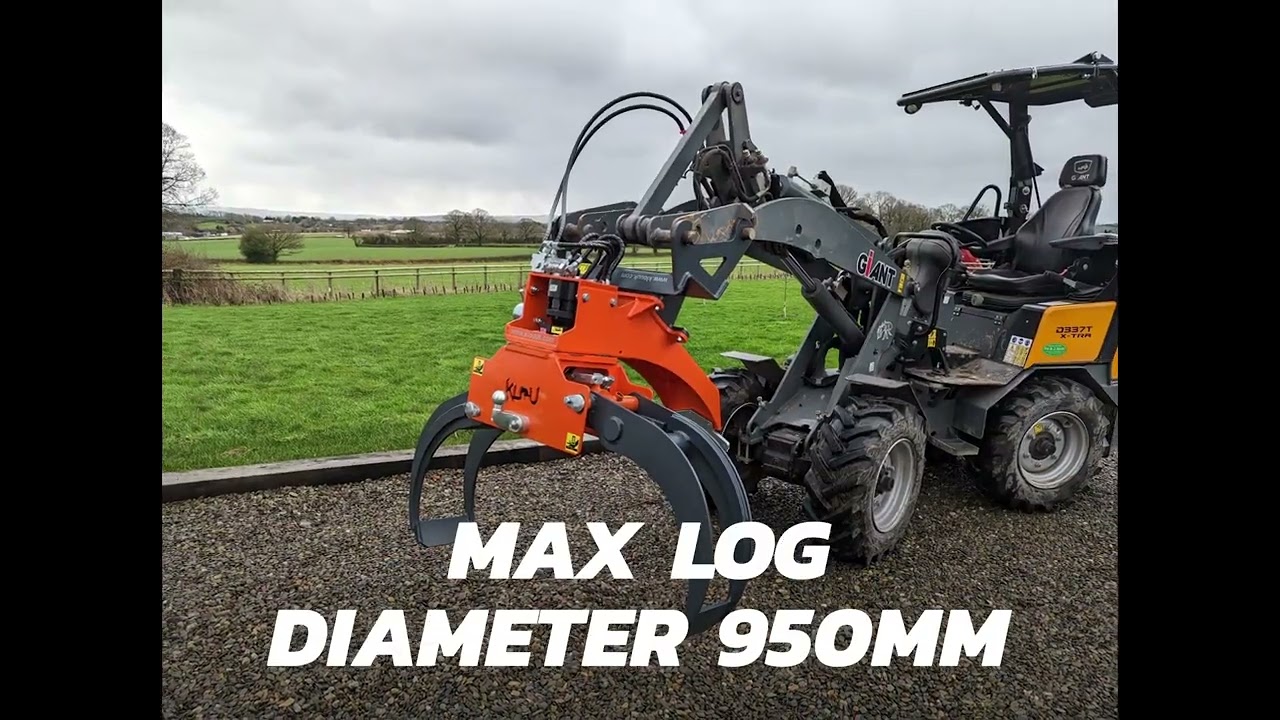 Klou KSG2 - R2 - HD log grab with hydraulic rotation