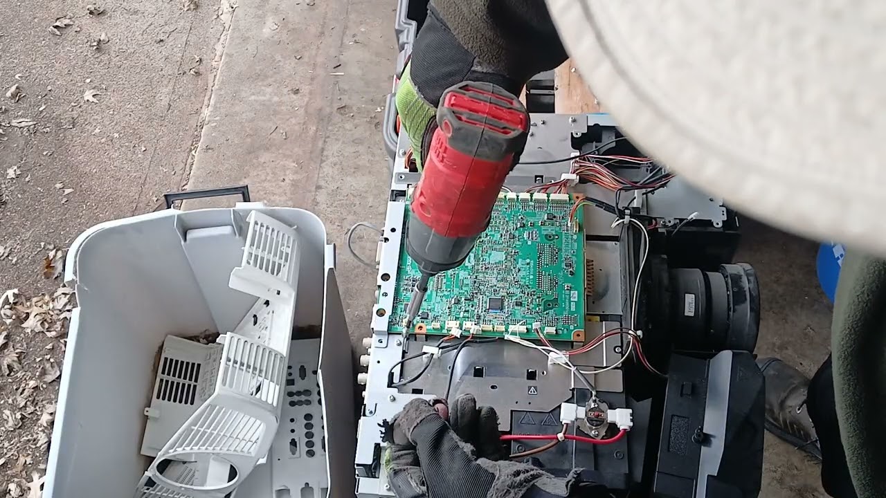 Projector scrapped January 12, 2026 #scrap #scrapmetal