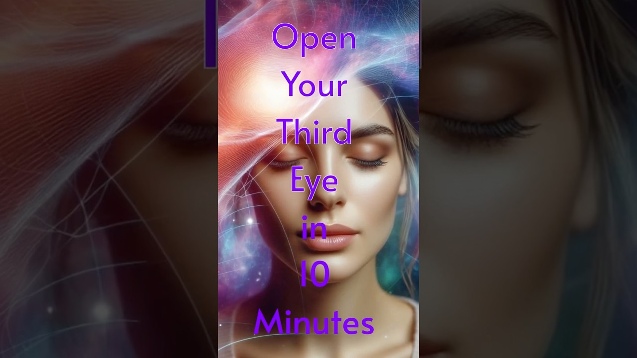 ✨ Warning! | Open Third Eye in 10 Minutes | Meditation Music | 963Hz 432Hz | Divine Cosmic Awakening