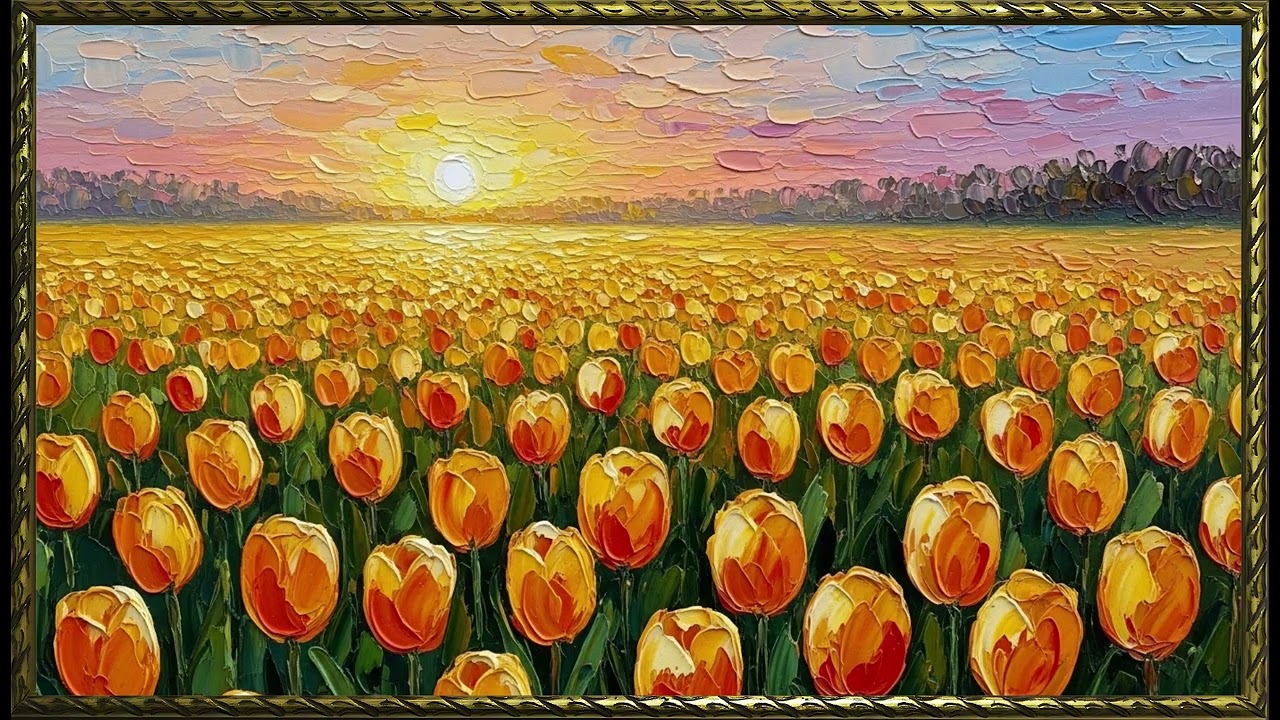 Tranquil Orchard Blooms| Dreamy Spring Floral Art for Frame TV | 4K Screensaver