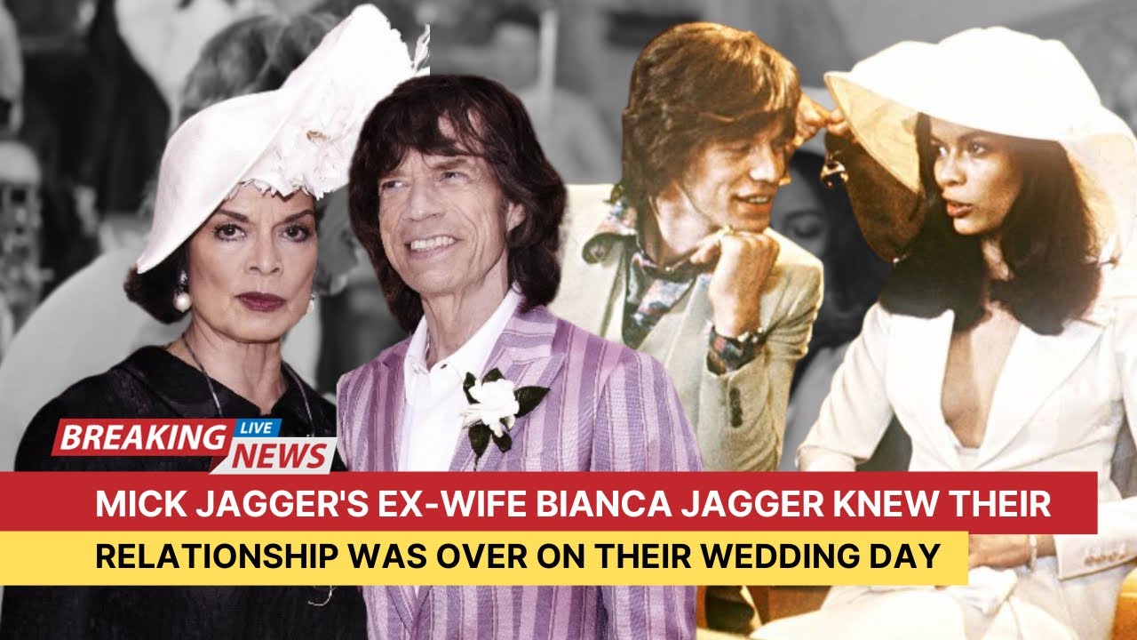 Mick Jagger's Ex-Wife Bianca Jagger Knew Their Relationship Was Over On Their Wedding Day