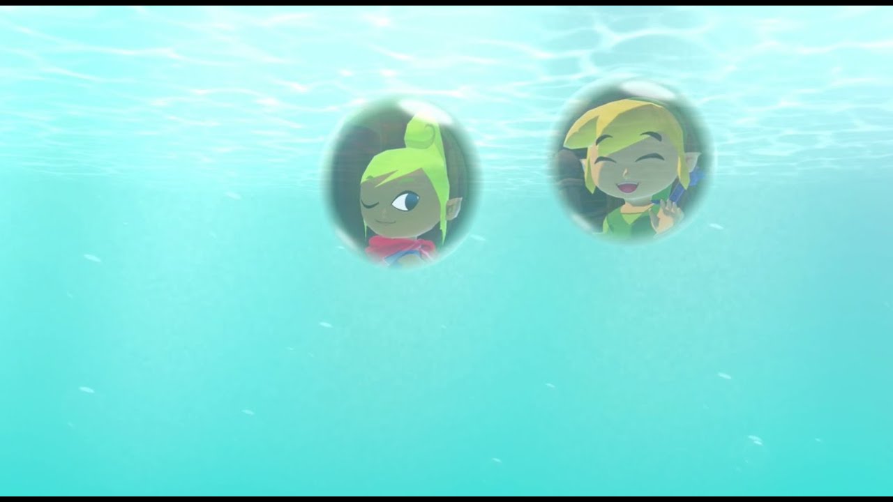 The Legend of Zelda : The Wind Waker HD - Crédit de fin et séquence post-générique