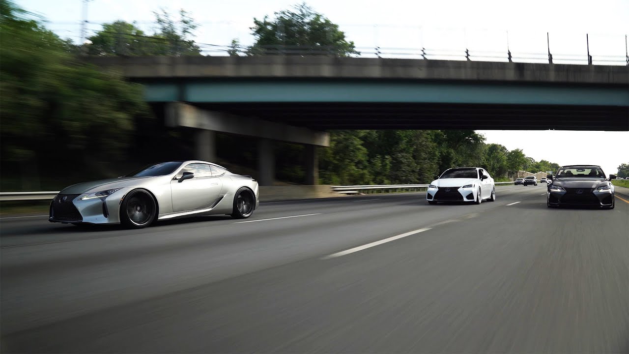 STANCE LEXUS LC500 & GSF | 4K