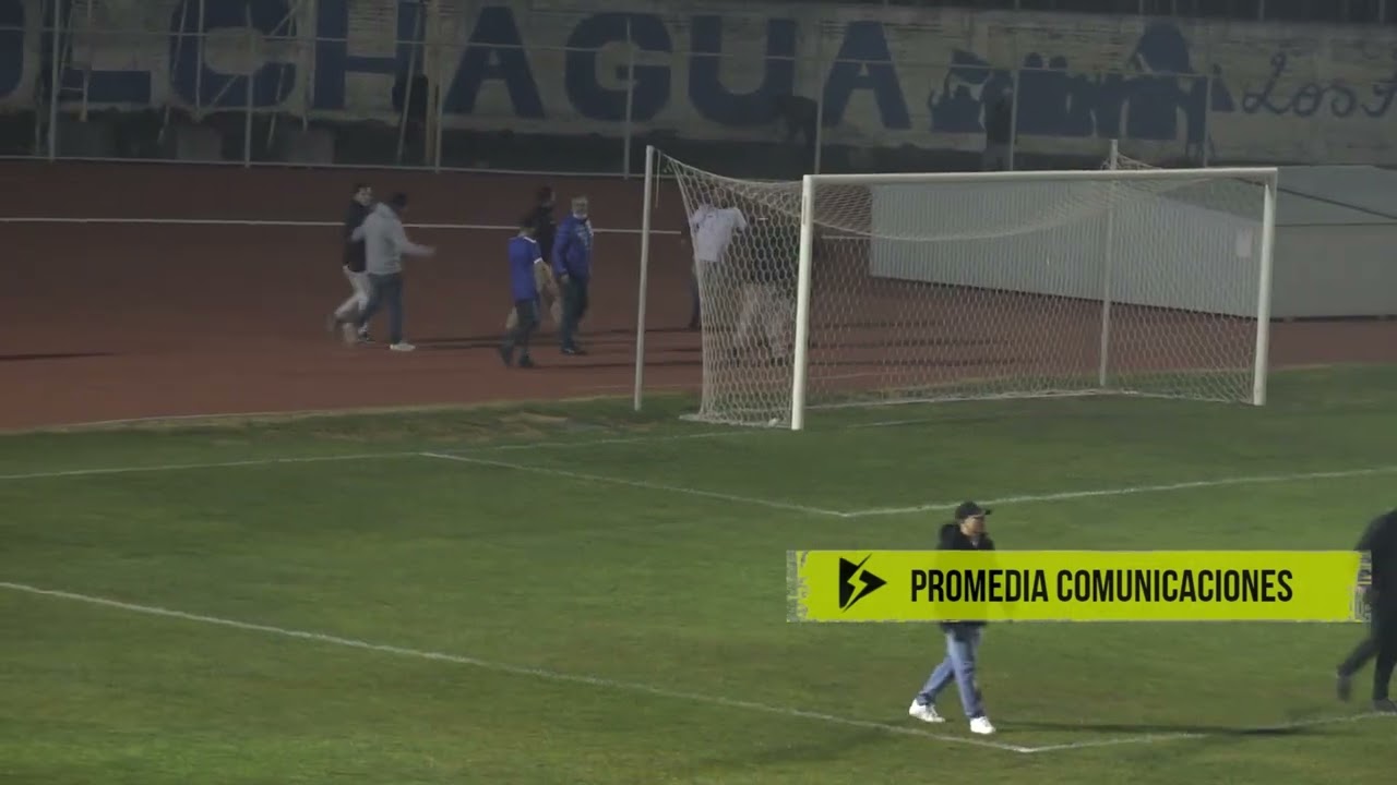 Incidentes Colchagua CD vs Rancagua Sur en el estadio municipal de San Fernando