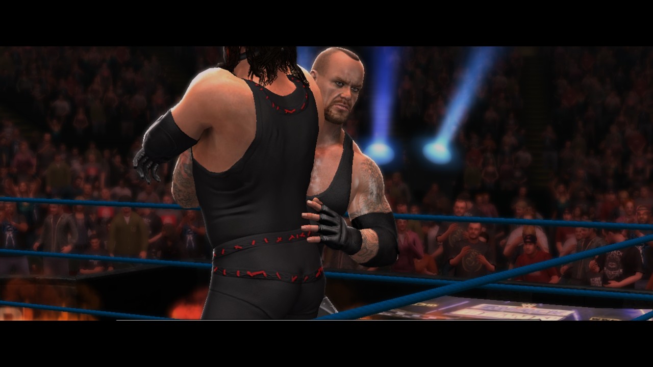 Undertaker VS Kane WWE 2K14 Inferno match