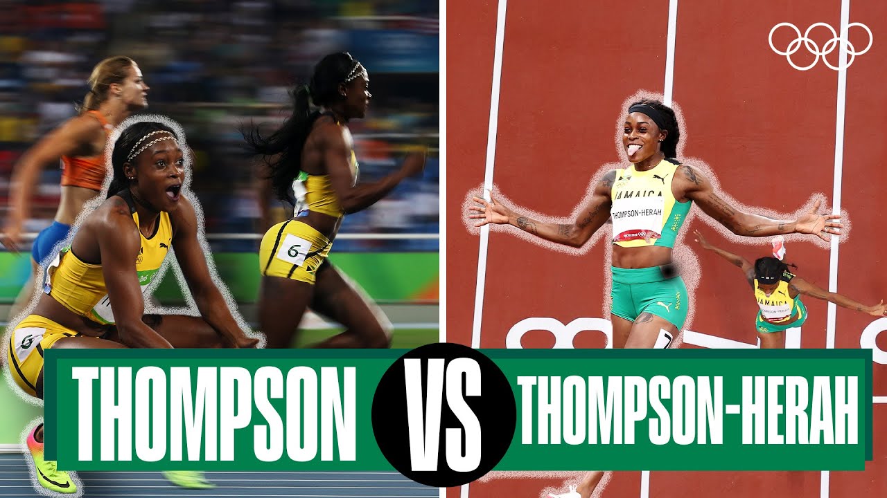 Elaine Thompson 🆚 Elaine Thompson Herah - 100m | Head-to-head