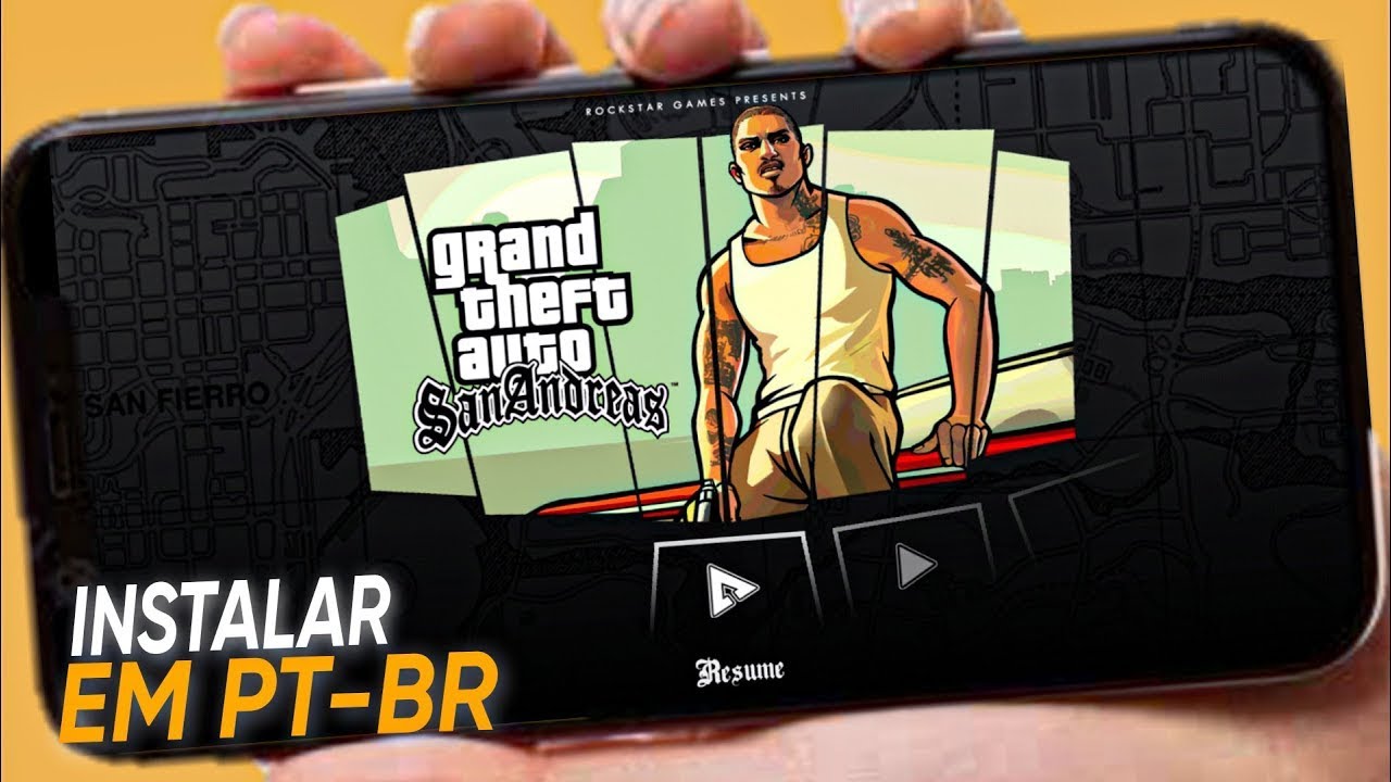 COMO BAIXAR E INSTALAR GTA SAN ANDREAS NO ANDROID