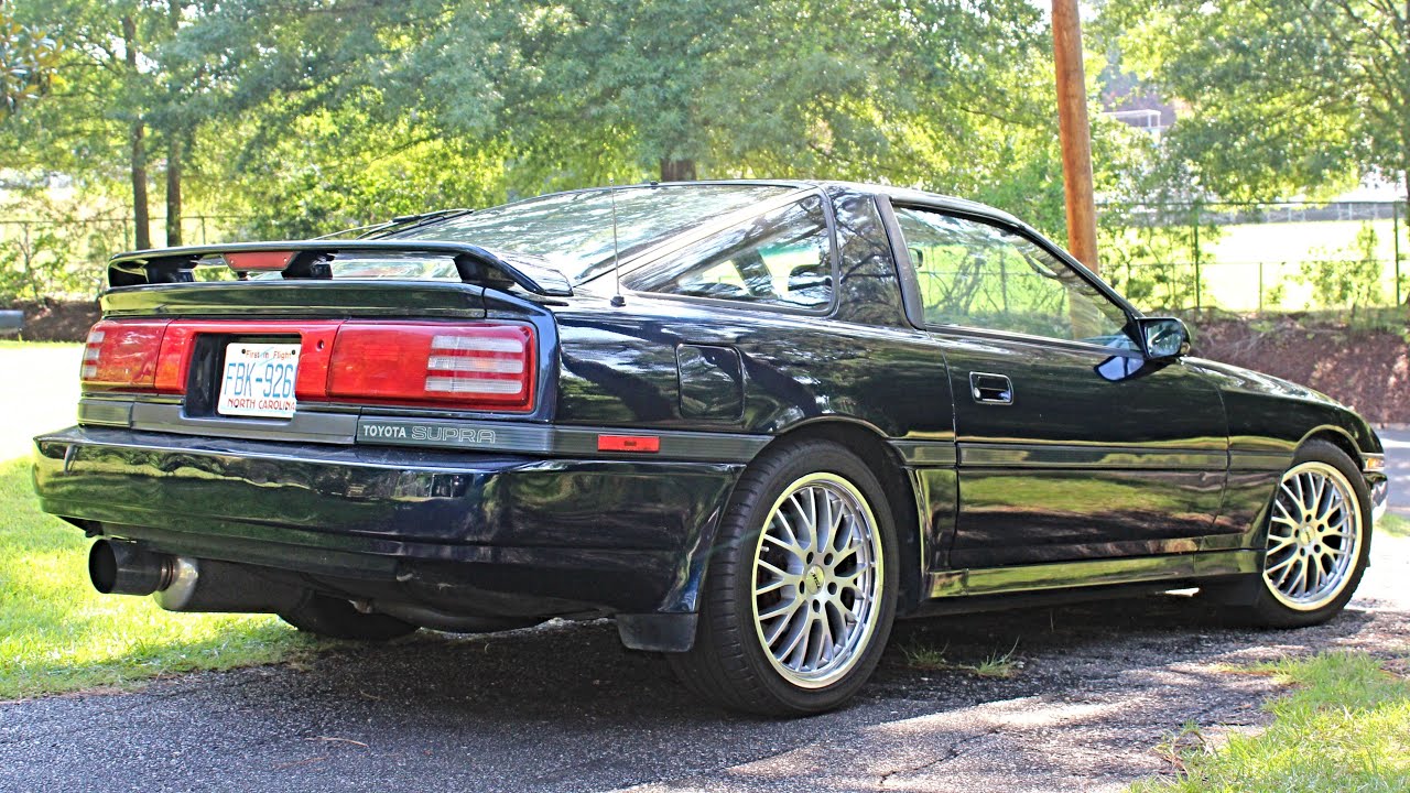 Обзор Toyota Supra Turbo 1988 года