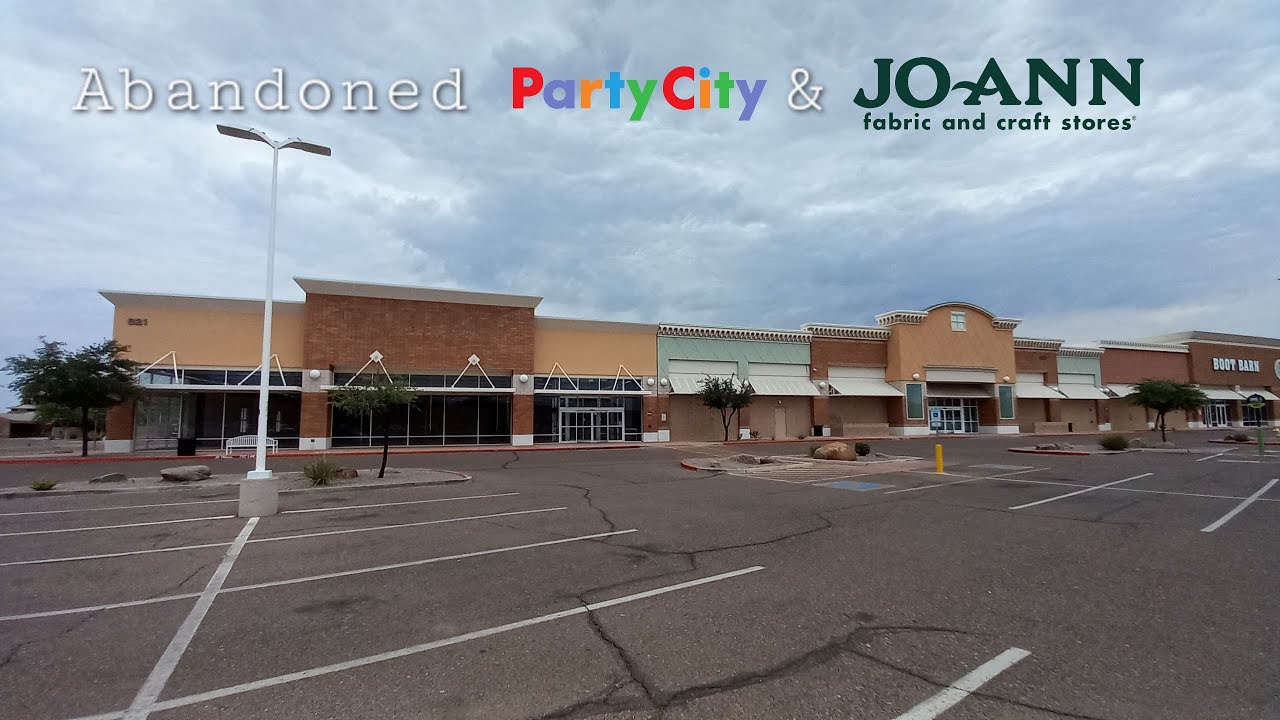 Abandoned Party City & Joann Fabrics - Mesa, AZ