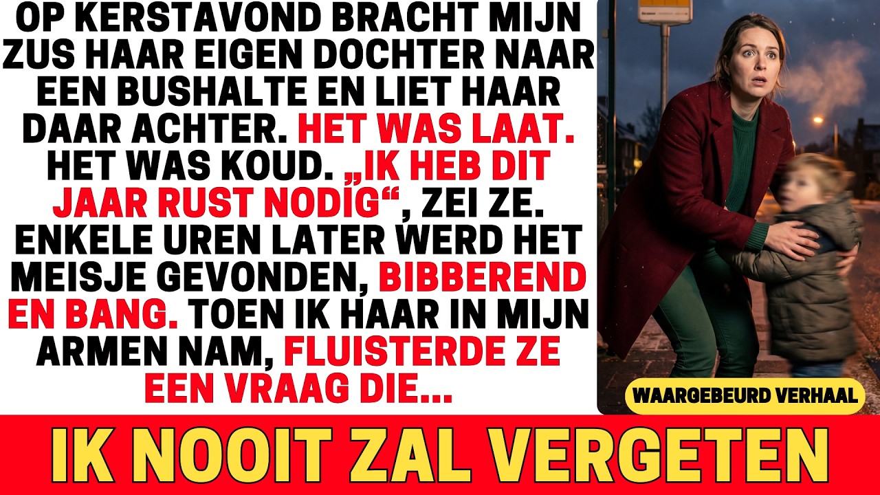 OP KERSTAVOND LIET MIJN ZUS HAAR DOCHTER ACHTER — WAT ZE MIJ DAARNA ZEI VERANDERDE ALLES