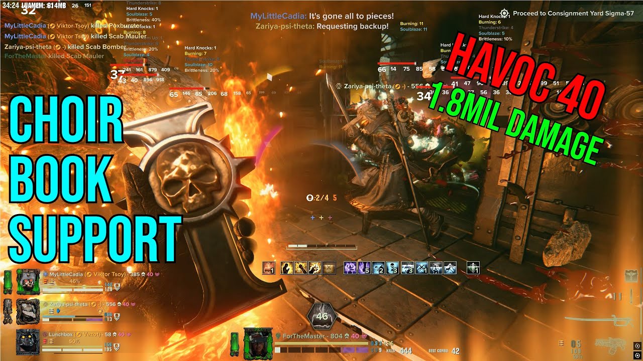 Martyrdom Support Zealot With Big Melee Damage | Darktide | Havoc 40 | Zealot
