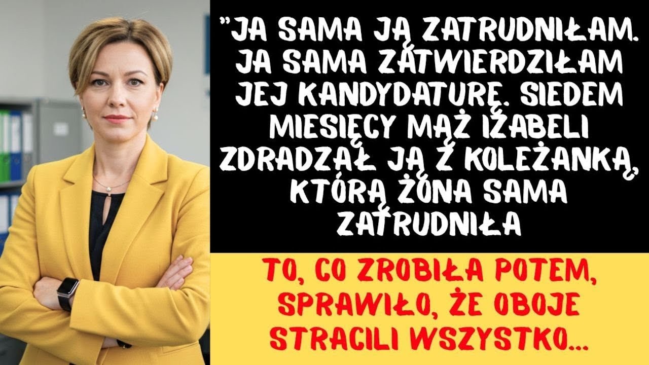 Sama ją zatrudniłam  7 miesięcy Mój mąż zdradzał mnie z nią  A potem zobaczyła nagranie i zamarła…