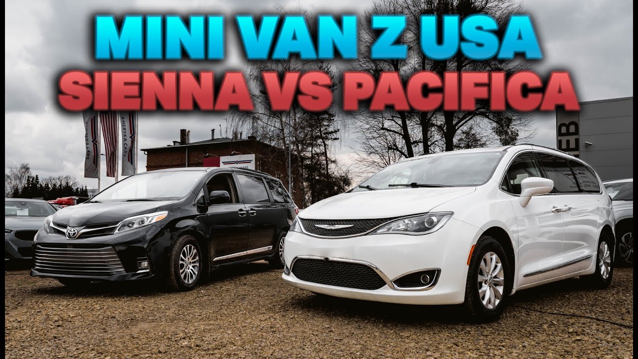 Najlepszy rodzinny minivan z USA – Sienna czy Pacifica?