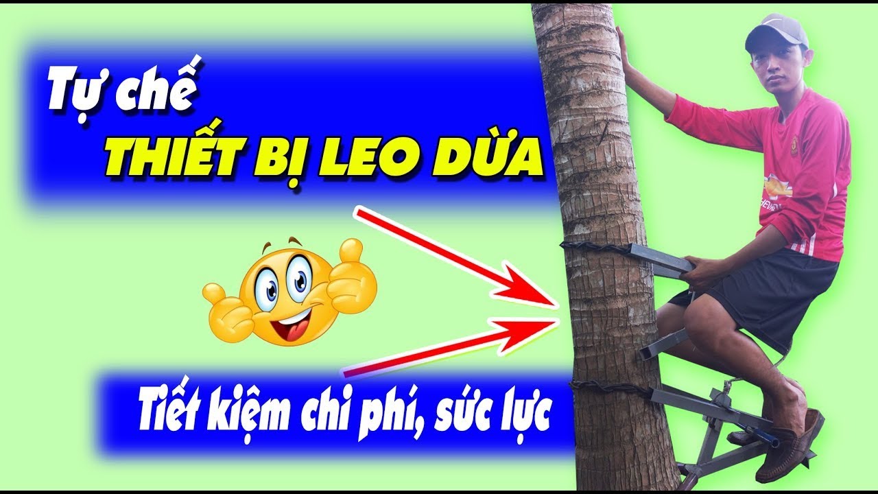 Tự làm THIẾT BỊ LEO DỪA kiểu ngồi đơn giản | @nguyenlix ​