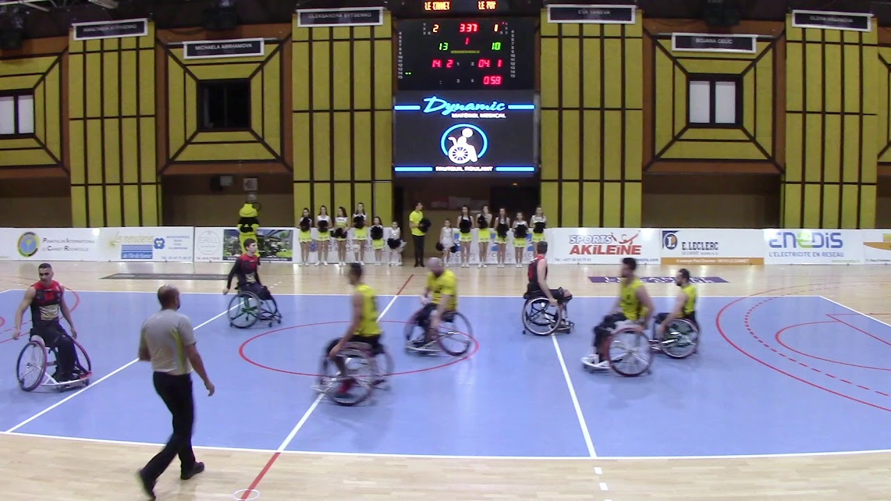 HORNETS LE CANNET VS LE PUY EN VELAY 18-01-2020 BASKET FAUTEUIL NAT.A