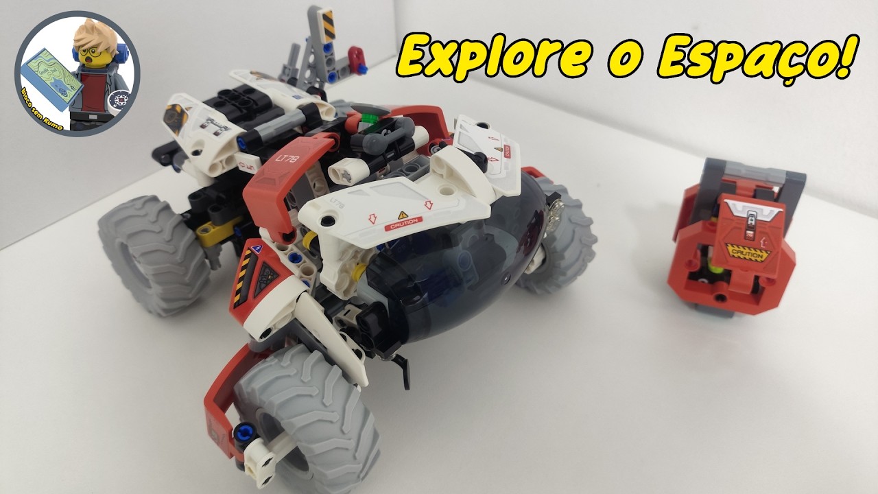 Explore os mistérios do Espaço com este veículo off-road interplanetário!