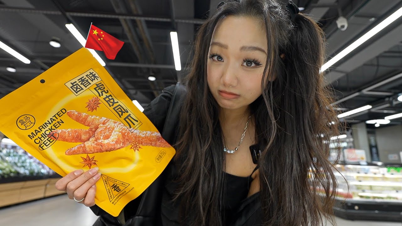 DANS UN SUPERMARCHÉ EN CHINE