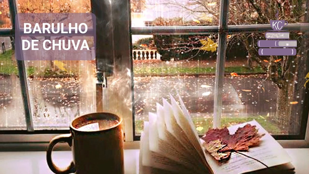 BARULHO DE CHUVA PARA LER, ESTUDAR, RELAXAR OU DORMIR.