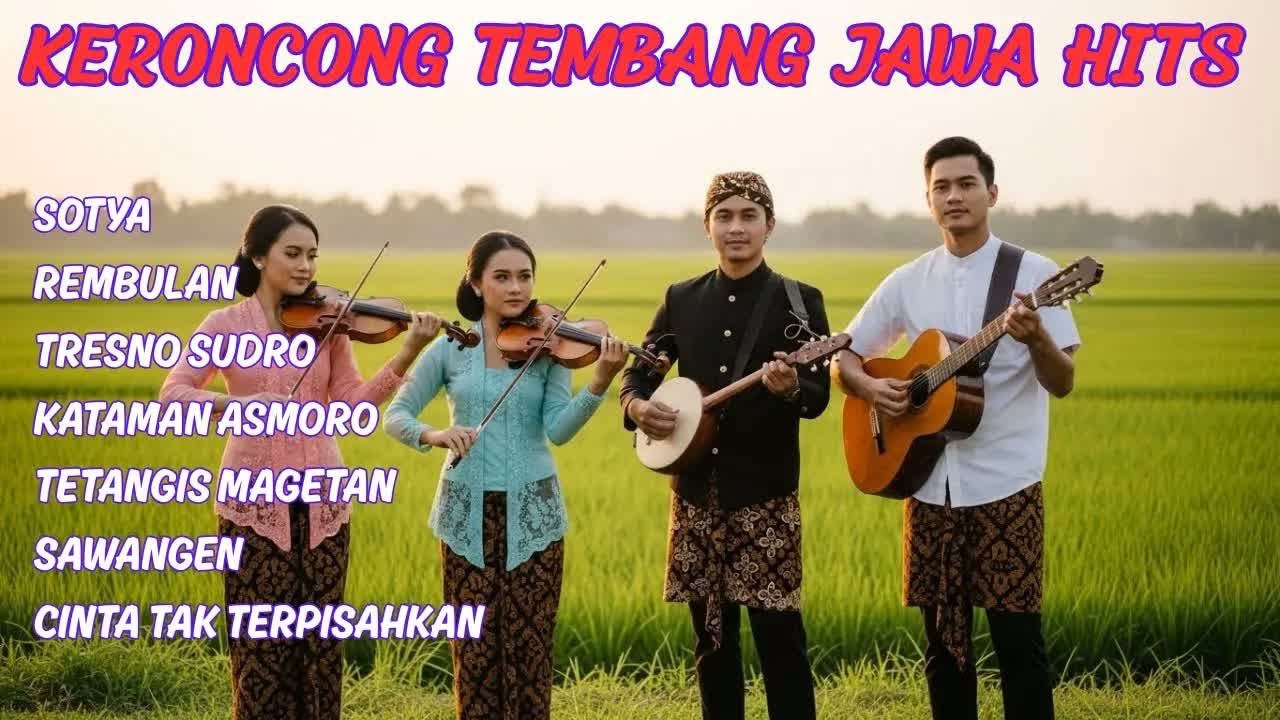 FULL ALBUM KERONCONG TEMBANG JAWA – Sotya, Rembulan, Tresno Sudro, Kataman Asmoro, Sawangen