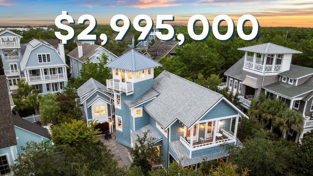 19 Creek Bridge Way | 30A Homes | 3270 SF | 4 Beds | Bridges | Watersound Beach, FL