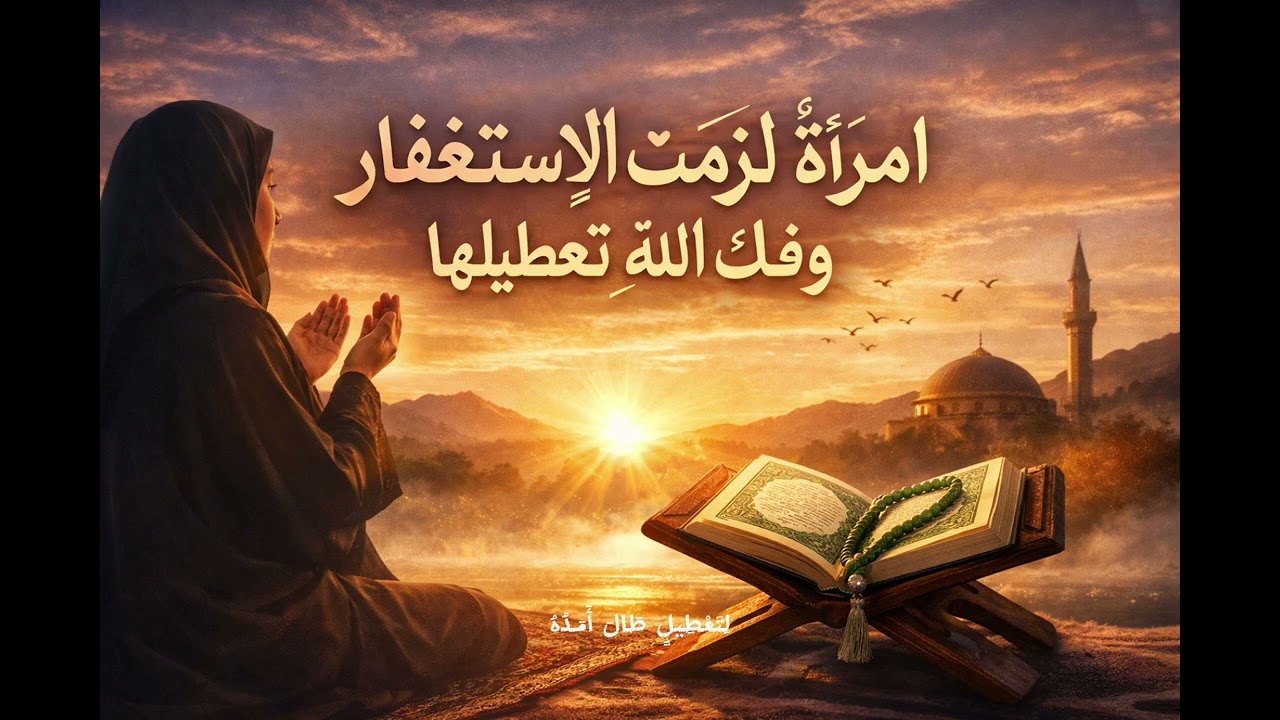 امرأة فك الله تعطيلها بالاستغفار 🌍❤❤