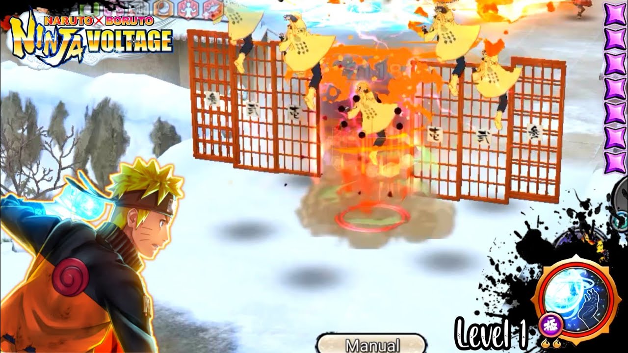 Naruto (The Final Showdown) Solo Gatecrash Gameplay | Naruto X Boruto Ninja Voltage