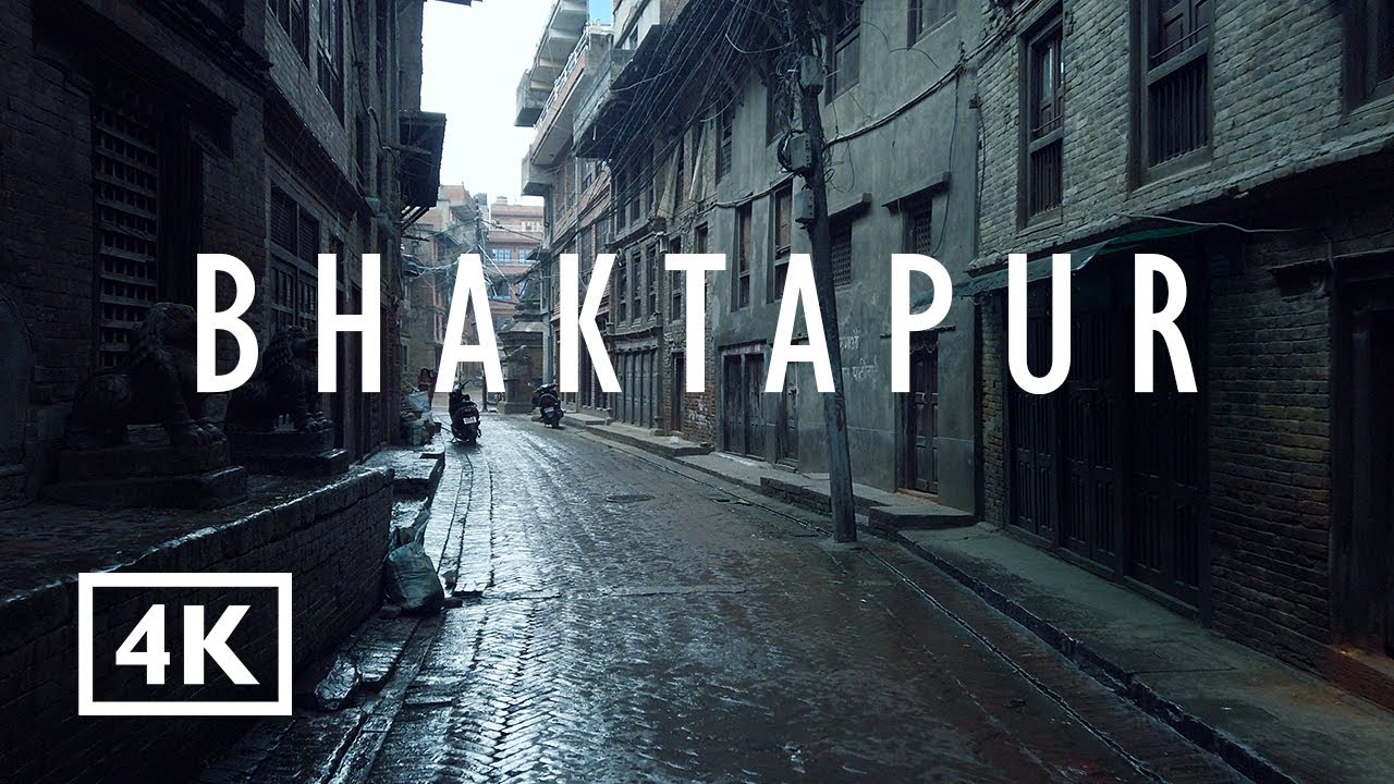 Exploring the city of Bhaktapur | Walking Tour | 4k