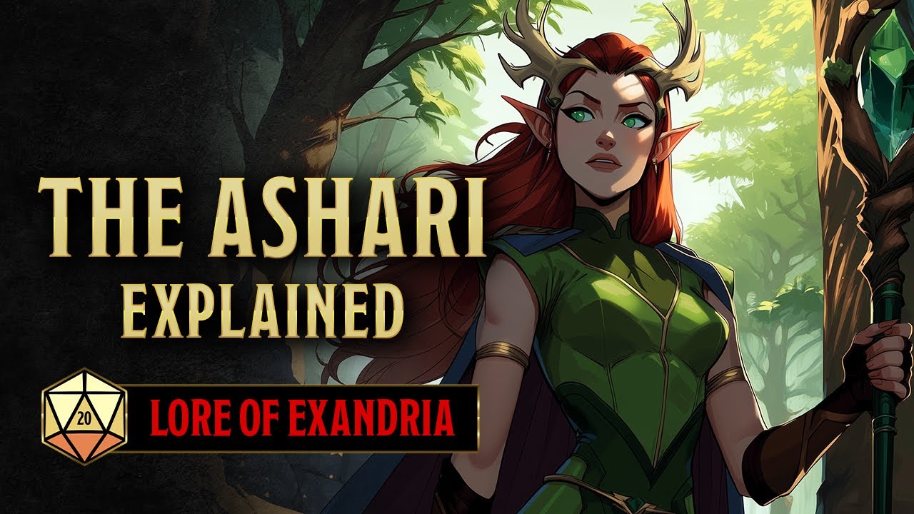 The Ashari  Explained | Critical Role D&D Lore | Factions of Exandria