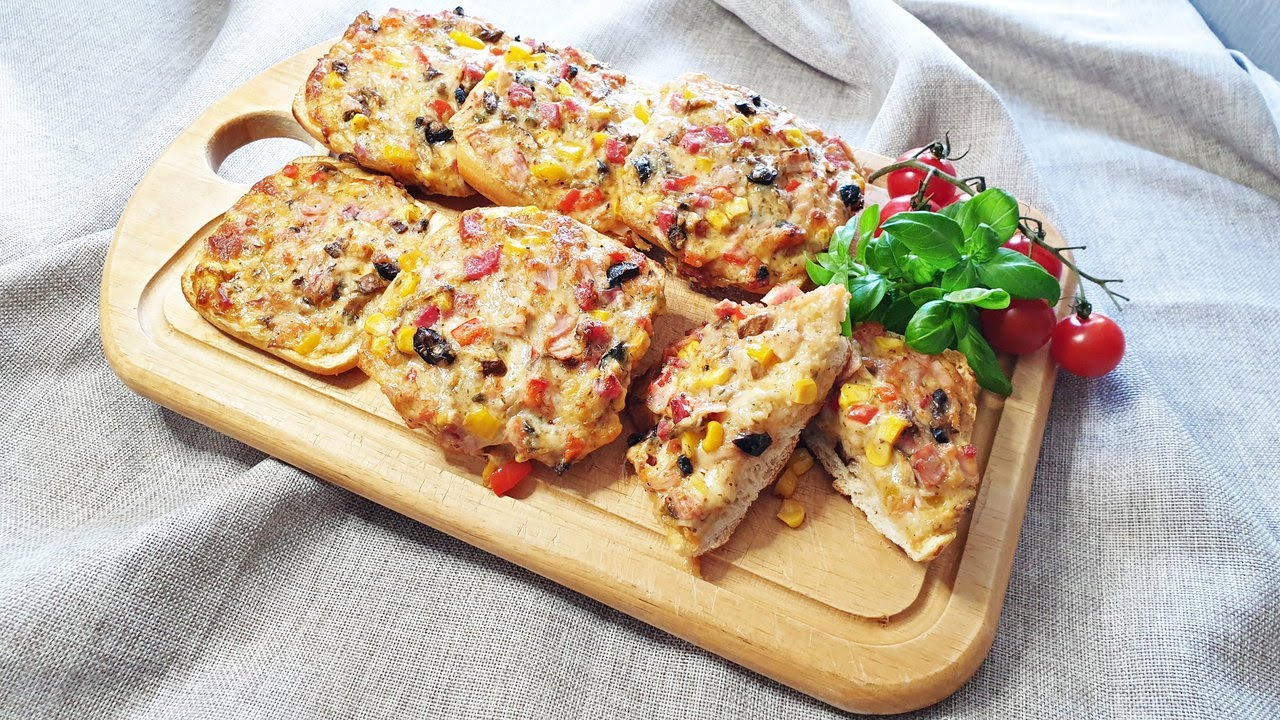 Pizzabrötchen - Leckerer und schneller Partysnack (Crowdfeeder)!