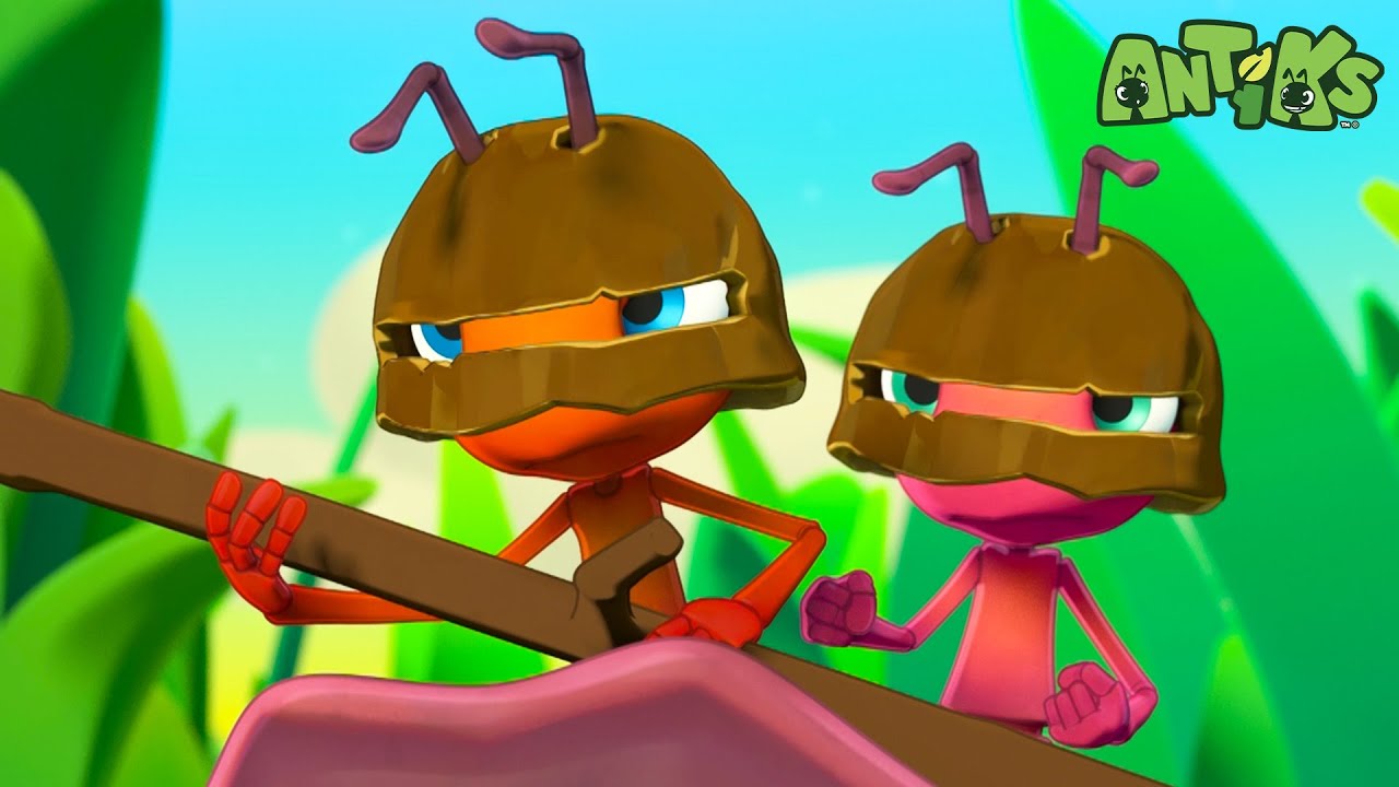 Little Ants Have a BIG Fight | 1 Hour Antiks Full Episodes | Funny Insect Cartoons for Kids