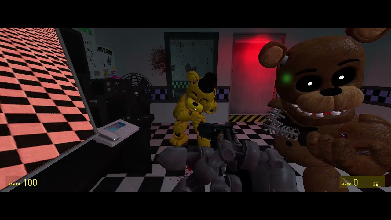 (GMOD FNAF) FNAF survival II
