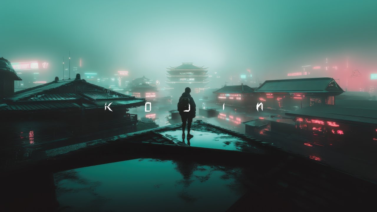 Kojin: Rainy Cyberpunk City Ambience and Music