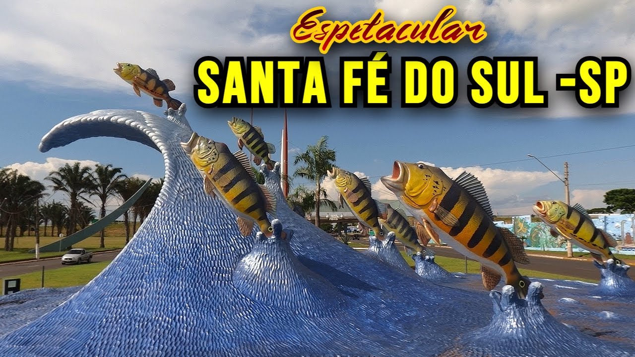 Santa Fé do SUL -SP   Como essa cidade pode ser tão incrível ?