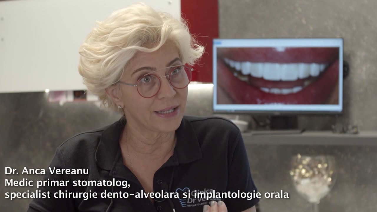 Dr Anca Vereanu | Coroane & Fațete dentare CEREC CAD/CAM