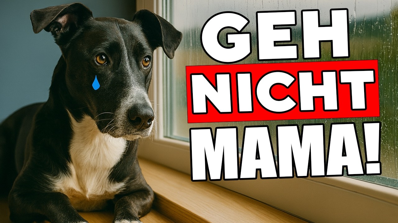 90 % der Hundebesitzer tun DAS, bevor sie gehen&hellip; und die Hunde LEIDEN still!
